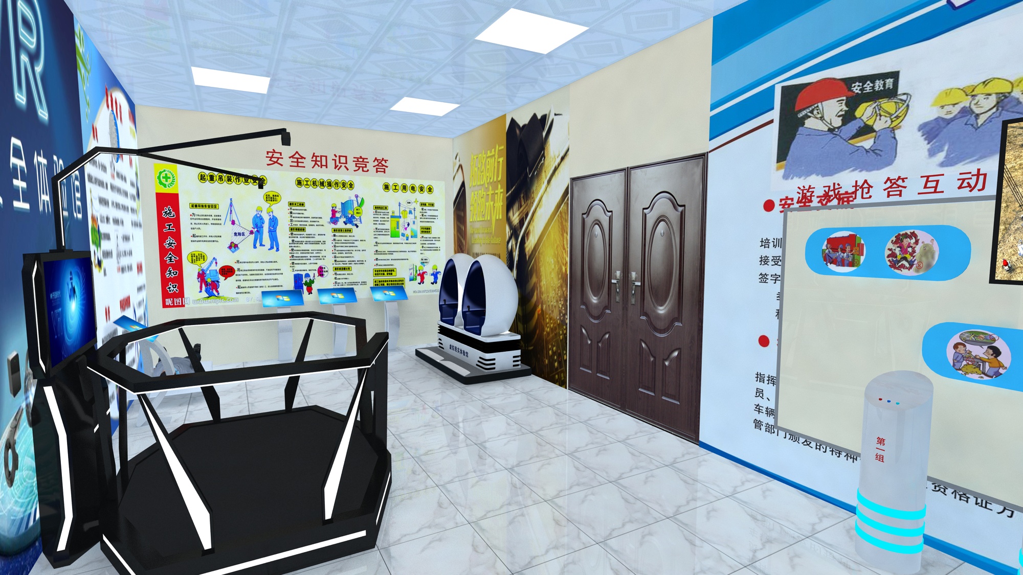 VR技術(shù)帶您進(jìn)入施工的危險(xiǎn)！江蘇建筑企業(yè)在工地施工現(xiàn)場(chǎng)設(shè)立VR安全體驗(yàn)館，引導(dǎo)工人安全生產(chǎn)